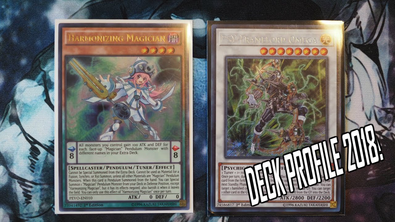 [YUGIOH] PENDULUM MAGICIAN DECK PROFILE JANUARY 2018!