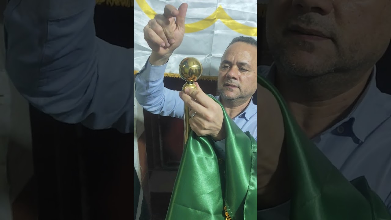 طريقة تركيب علم الرئاسة #أعلام 