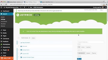 Moving from to Self-Hosted WordPress Setting up Jetpack