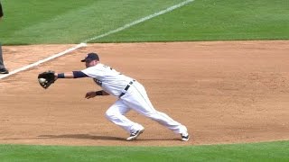 BOS@DET: McGehee snares a line drive at third base screenshot 5