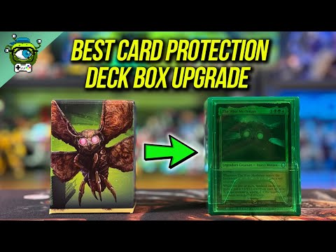 mtg best deck box for commander TCG / 100 double MTG Card Deck Box Commander