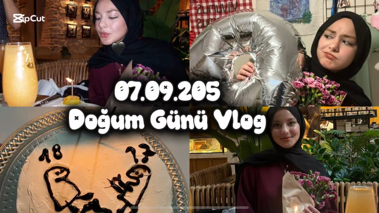 07.09.2007 Doğum Günü Vlog (18!!)💗