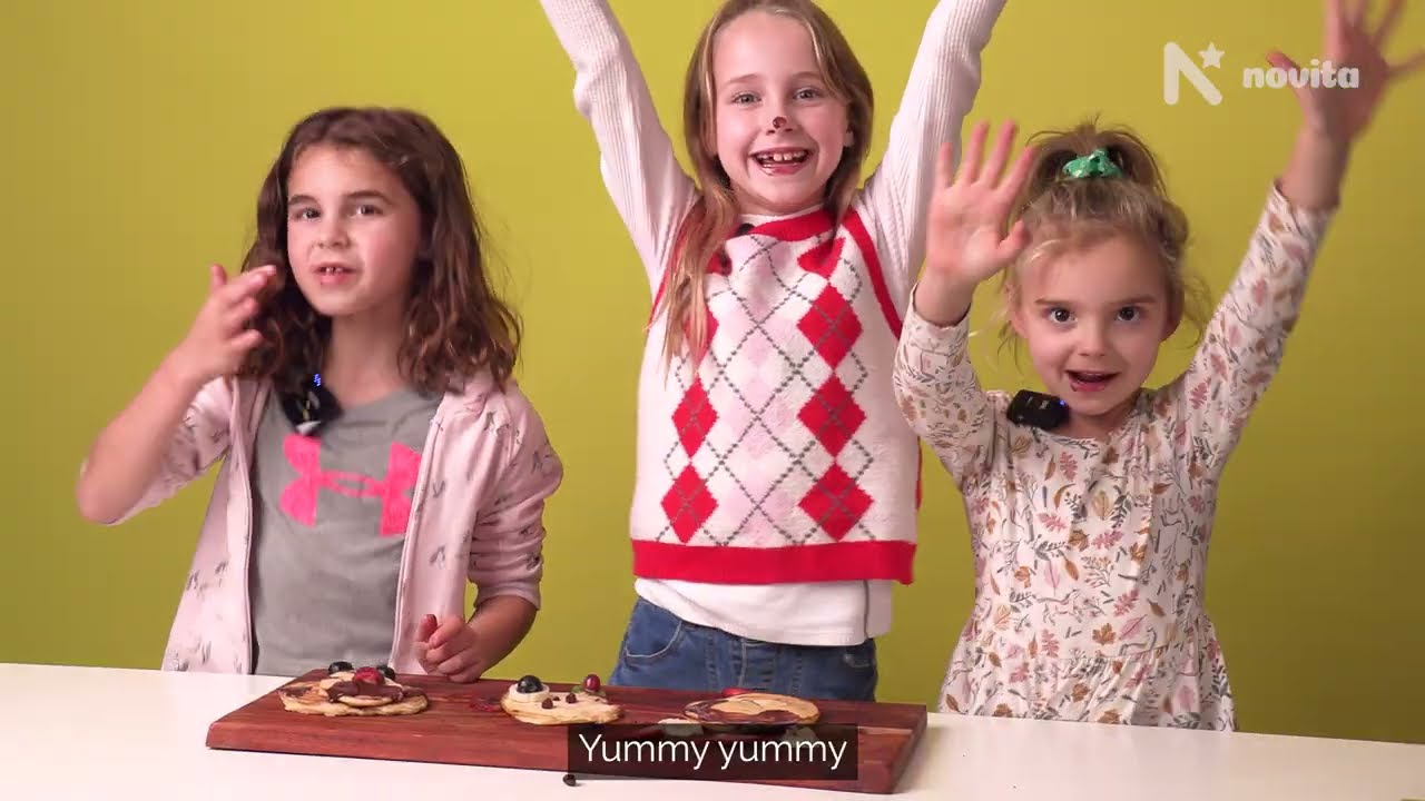 Learn how to make animal pancakes | Cooking at Novita