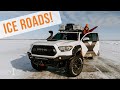 Exploring Inuvik By Ice Road, Snowmobile and Dogsled! X Overland's Solo Series S1: EP4