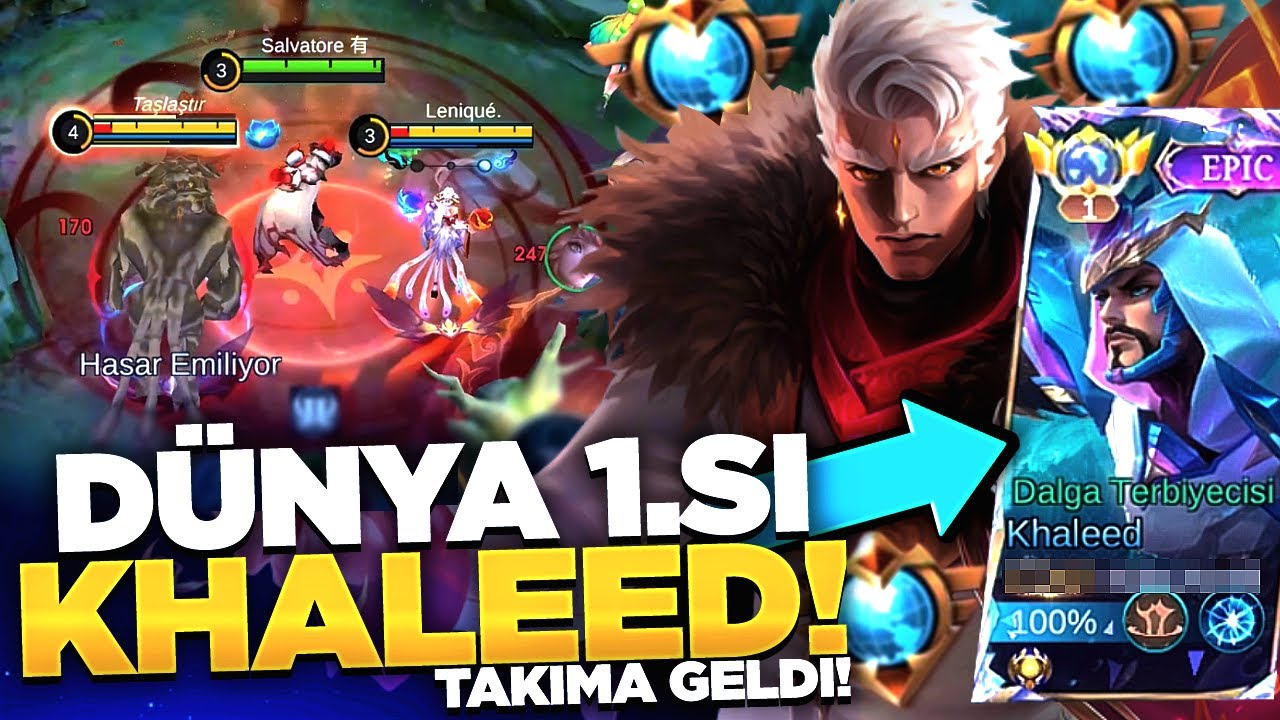 🔥 TAKIMA ''DÜNYA 1.Sİ KHALEED'' GELDİ!! 8 DAKİKADA RAKİBE SUR VERDİRDİK!!! | SALVATORE MLBB