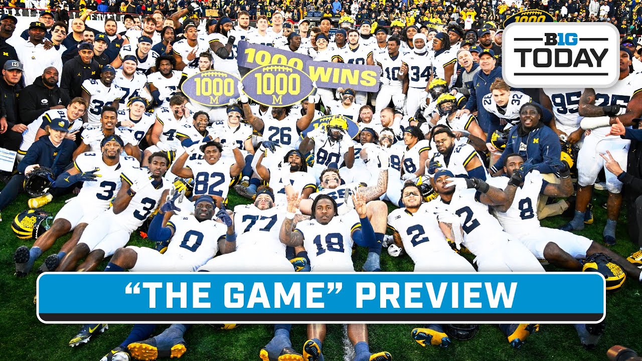 Michigan, Ohio State Undefeated Heading into "The Game" | Iowa Clinches B1G West | B1G Today