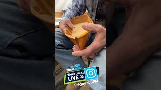 Lou Sauzedde @TipsfromaShipwrightvideos  LIVE on TB IG