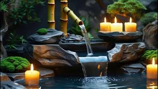 🔴 Cozy Piano Music with Gentle Bamboo Water Fountain 24/7 自然の音とともに音楽をリラックス バンブーウォーターファウンテン【癒し音楽BGM】2