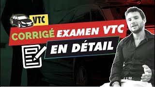 Corrigé Dun Examen Vtc Exemple