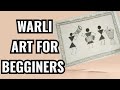 warli art || Maharashtra famous tribal art #awarli_art