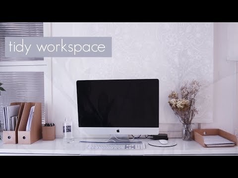 How to Keep your  Desk v Organised
