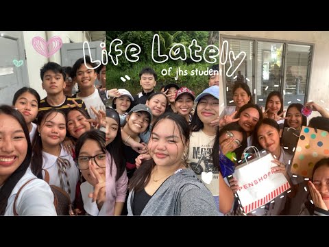 𐙚 Junior Dieries : life lately, busy week , exam season , with friends , grad pic, school events 💌