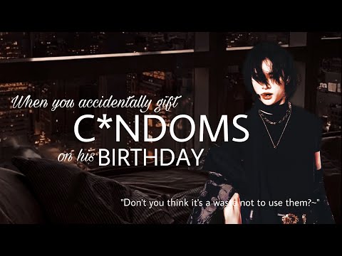 Hyunjin ff - when you accidentally gift c*ndoms on his birthday (oneshot) #skz #ff #hyunjin