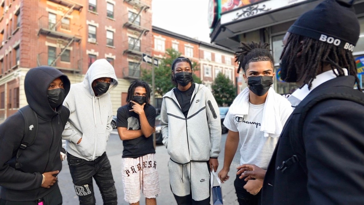 I trolled the most dangerous gang in the bronx (Kreeps) - YouTube