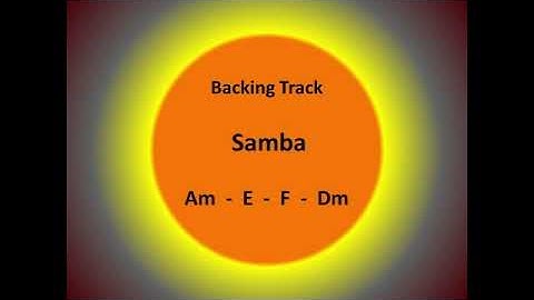 Samba backing track in C Major