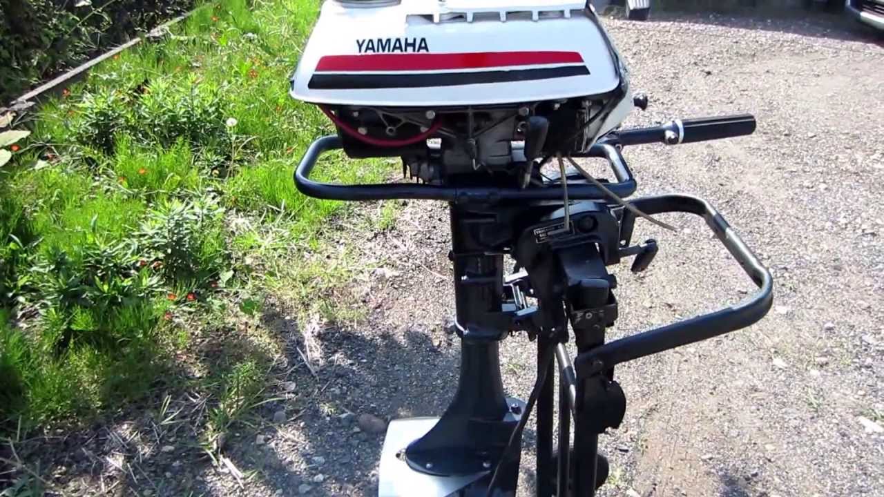 幻シリーズ「船外機」第6弾!! YAMAHA ヤマハ2スト3.5馬力3.5AC-642 S足 