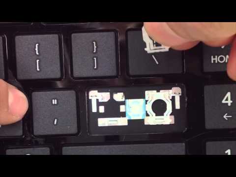 Replace Keyboard Key on Toshiba C850 L850  Fix Laptop Installation Repair