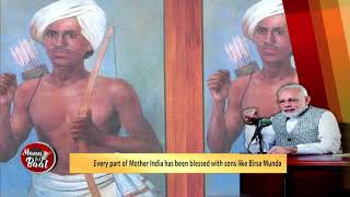 PM recalls the contributions of Bhagwaan Birsa Munda & Jamsetji Tata