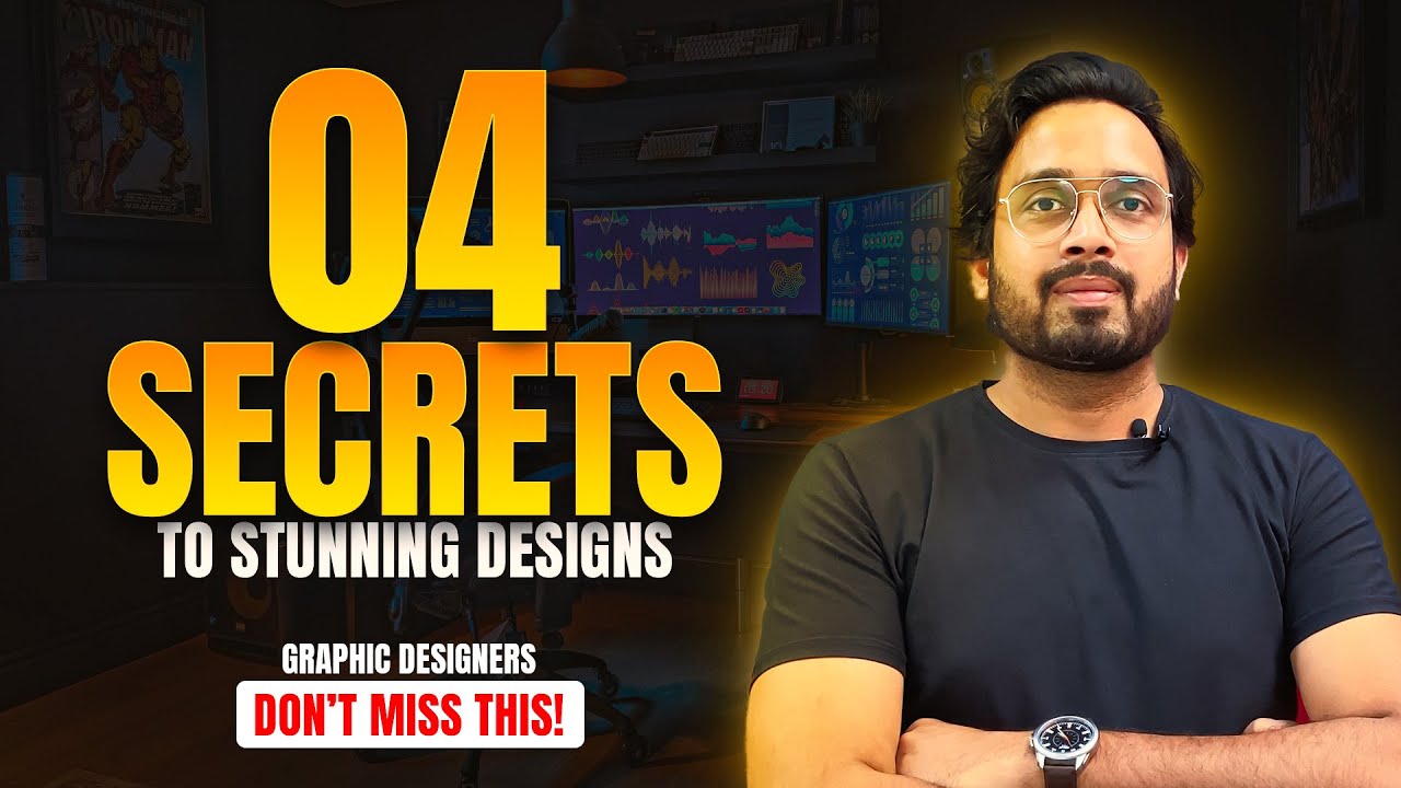 The 4 Pillars of Professional Graphic Design | Graphic Design Tips