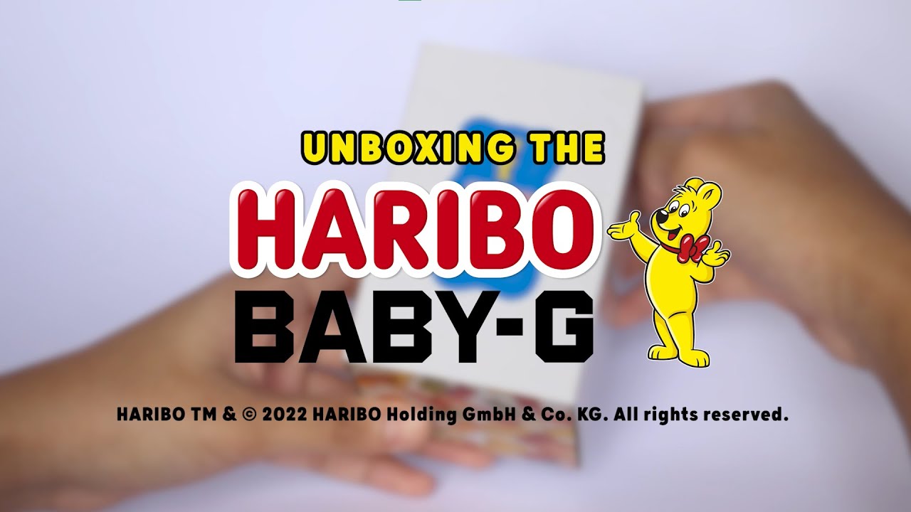 G-Shock BG169HRB-7 Haribo Gummy Bear Baby-G Limited Edition - YouTube