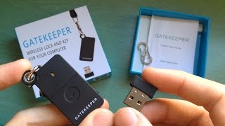 GateKeeper 2.0 wireless lock key for secure your computer - Review Unboxing