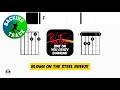 Pink Floyd - Shine On You Crazy Diamond • Backing Track | Scrolling Guitar Chords &amp; Lyrics