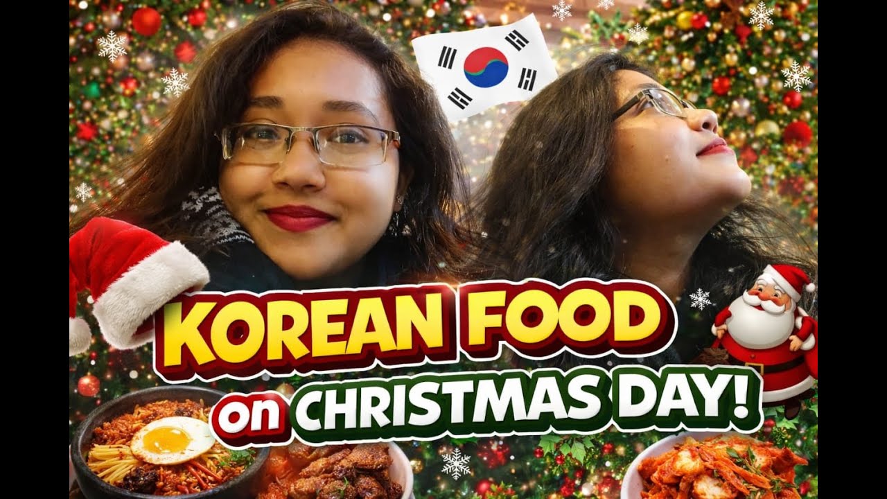 Christmas Day Korean Food Experience 🎅🍜 | Was It Worth It?  