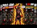 PRO AM With The WORST Randoms in NBA 2K26… I’m Fighting for My Life 😭🏀