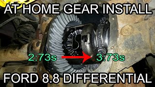 Installing 3:73 Gears on a Ford 8.8 in my Driveway And Ride Along Test Drive