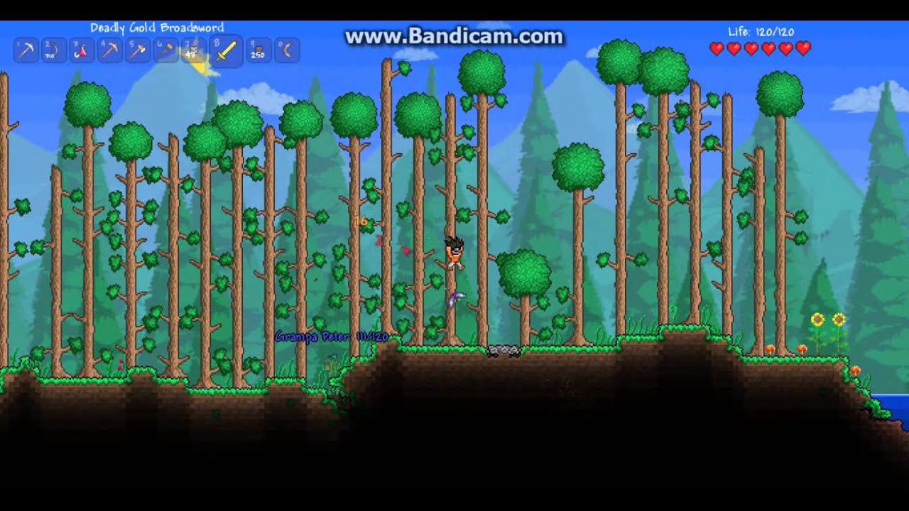 Terraria part 6 quest for the lens YouTube