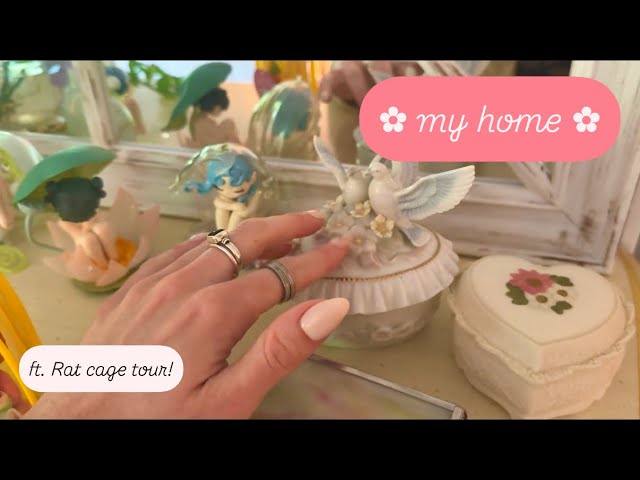 ✿ lofi asmr ✿ a whimsy fairy apartment tour🌿🌸🧚(with whispers!)