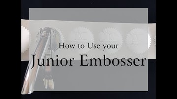 Junior Embosser How to: Lock/Unlock & Insert the Insert