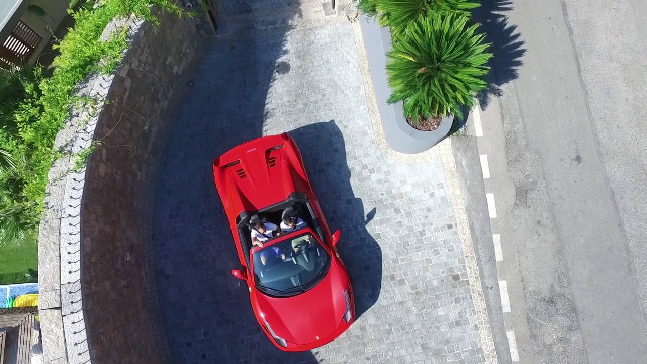 DJI Drone Video Around South France Cannes Villa + Ferrari