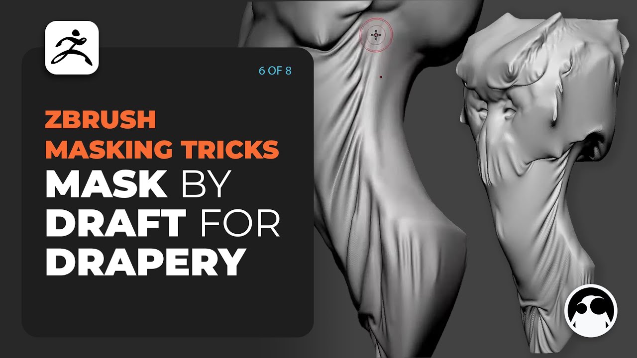 how to make rubber masks zbrush