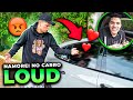 PEGUEI O CARRO DELE ESCONDIDO PARA UM ENCONTRO NA LOUD!!