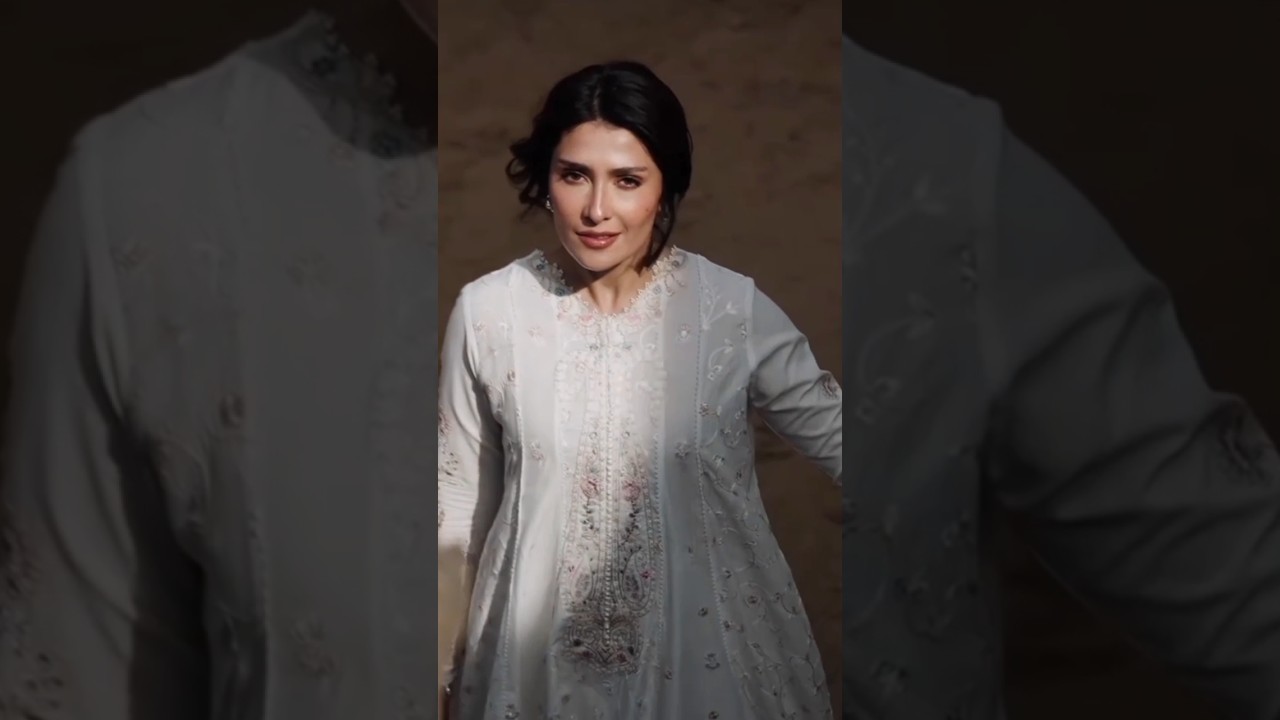 Pakistani actresses 💋 ayeza Khan, fawad Khan latest Dresses Design look