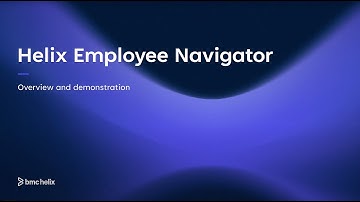 BMC Helix AI Agents | Employee Navigator