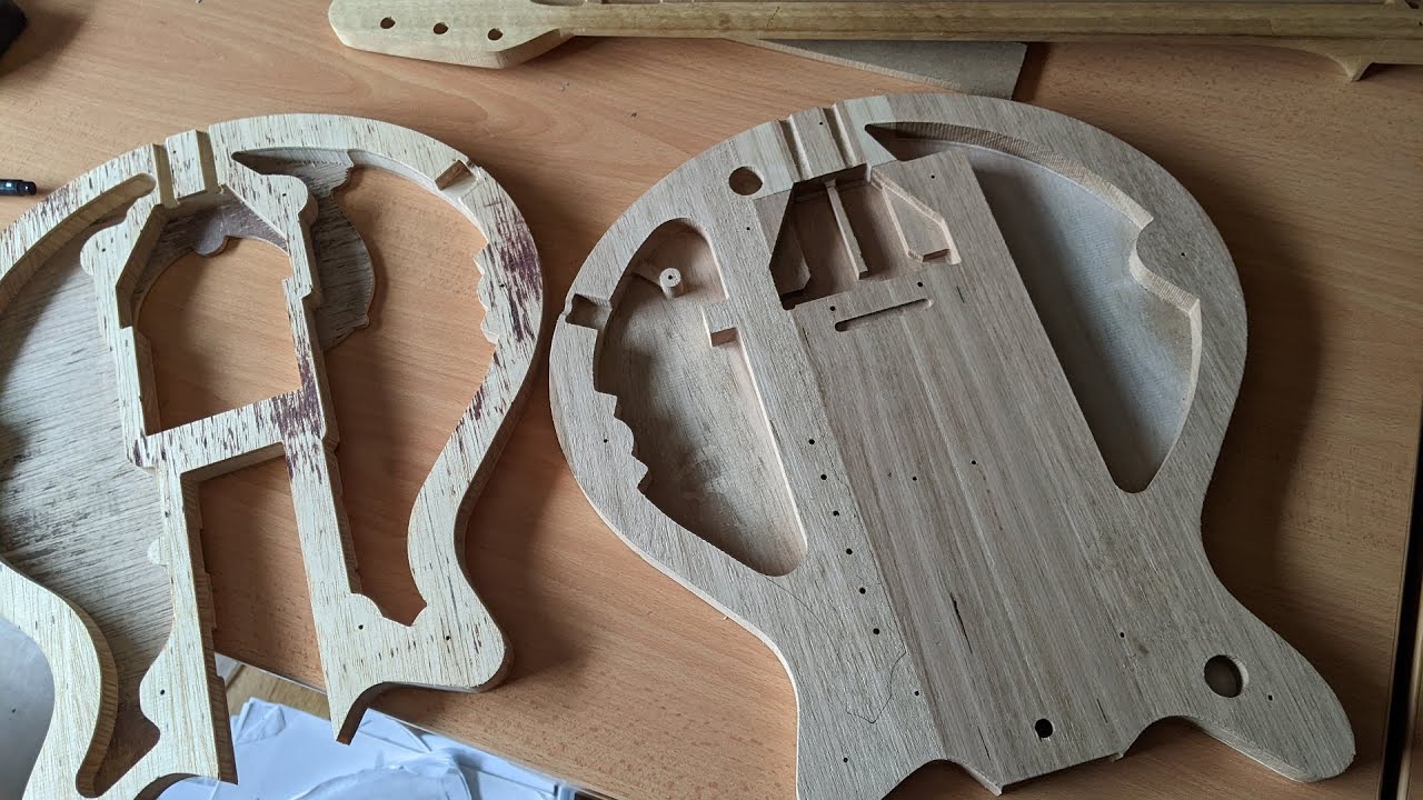 My Red Special Guitar Build