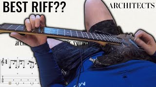 Architects - Living Is Killing Us Guitar Lesson | Best Riff From New Album?? | NEW SONG 2022