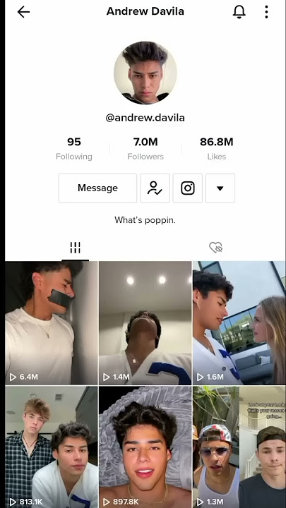 Our tiktok crush ( landrew ) #love