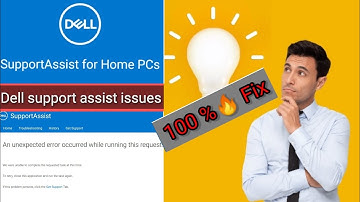 Dell Support assist issues fixed permanently || Universal fix for all dell support assist issues.