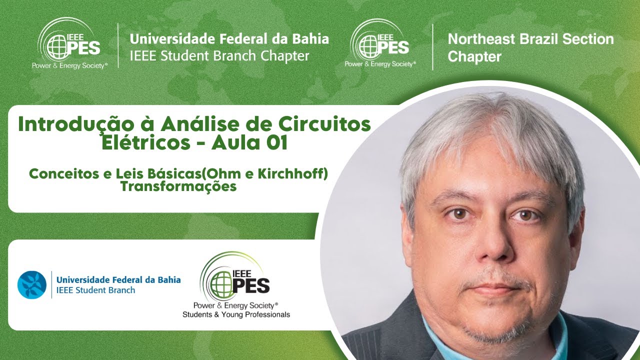 [CURSO - AULA 01] - INTRODUÇÃO À ANÁLISE DE CIRCUITOS ELÉTRICOS