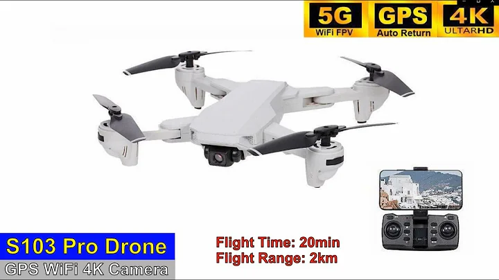 S103 Pro GPS 4K Low Budget Long Range Drone – Just Released !