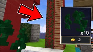 New *VINES* in BedWars!! 🙀 Better than Ladder?! 🤯💸 (Blockman GO) screenshot 4