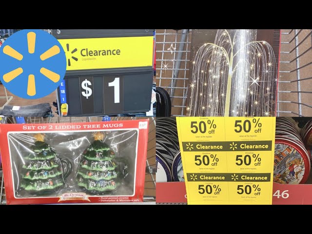 50% off Christmas Clearance at Walmart