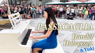 Incredible Street Piano Cover Of Passacaglia By Handel/halvorsen/ 'YUKI '