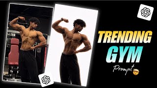 Instagram Trending AI Gym Photo Editing | 1-Click ChatGPT AI Tutorial  screenshot 5