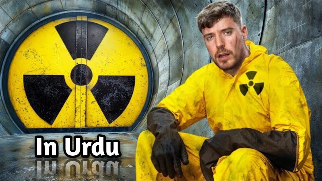 Survive 100 Days In Nuclear Bunker, Win $500,000 | Mrbeast Urdu | Mrbeast Hindi New Video 