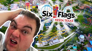 Fat Testing Six Flags Fiesta in San Antonio Texas for Plus Size Riders
