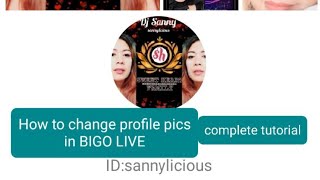 CHANGE YOUR PROFILE PICTURE IN BIGO LIVE ( HOW )